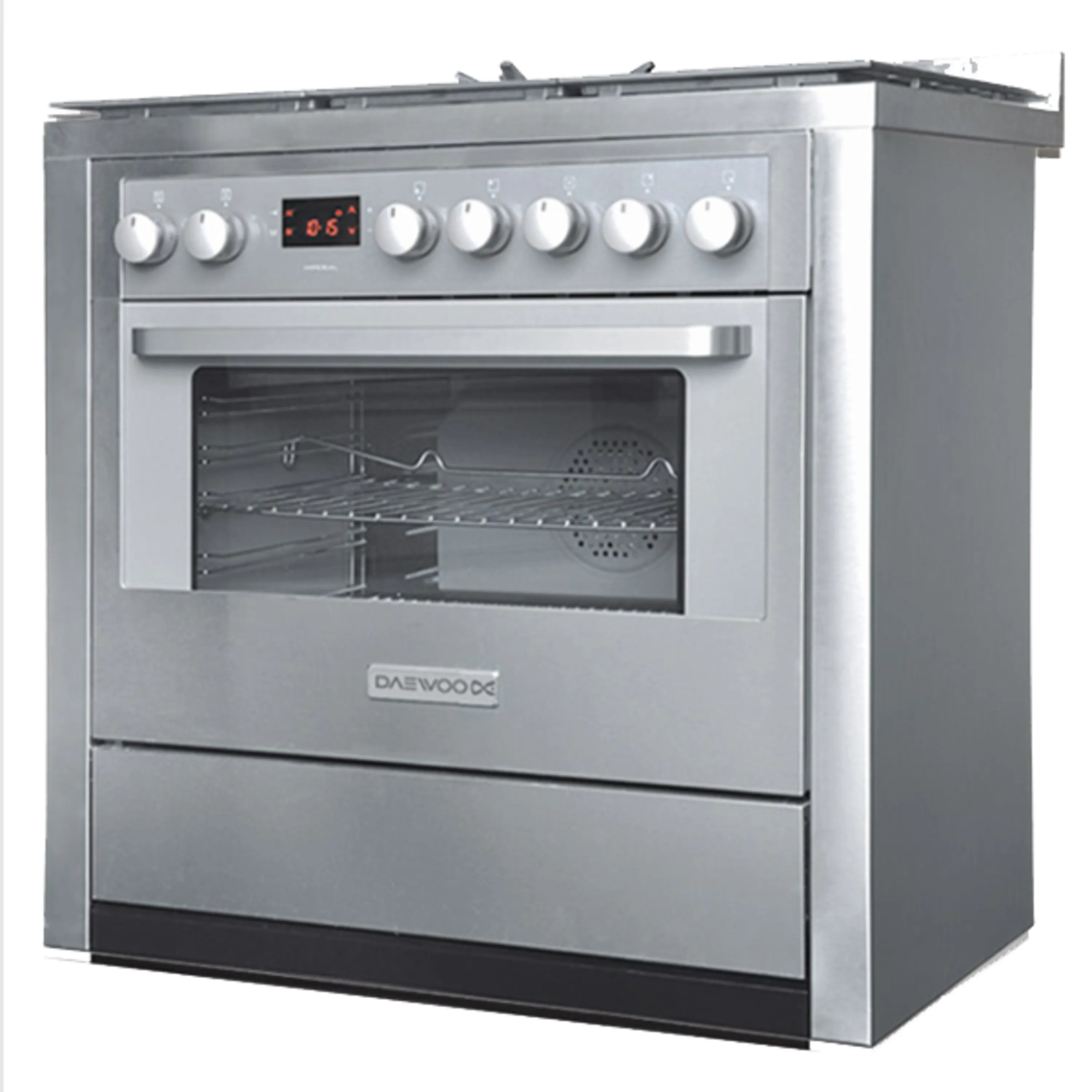 اجاق گاز ایمپریال 5 شعله دوو مدل DGC5-2101n ( استیل )